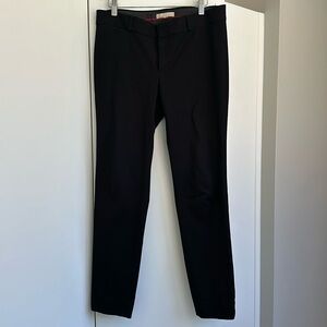 Banana Republic Ankle Sloan fit trousers black size 6